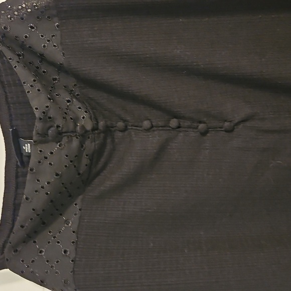 Torrid Top Womens Size 2X Black Sleeveless Lace Babydoll Cami Tank Top - Picture 2 of 6